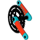 RideWrap Mtb Crankbeschermingsstickers