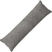 vidaXL Kussensloop HOUTEN Lichtgrijs 40 x 145 cm Microfiber Fleece