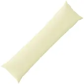 vidaXL Kussensloop HEERLEN Crèmekleurig 40 x 145 cm Polyester
