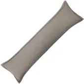 vidaXL Kussensloop HOUTEN Lichtgrijs 40 x 145 cm Bouclé