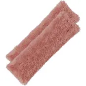 vidaXL Kussensloop 2 st HEERLEN Roze 40 x 145 cm PV Fleece