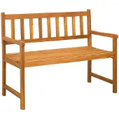 vidaXL Tuinbank 2-Aantal zitplaatsen 110 x 55 x 90 cm