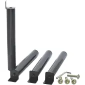 Dripio Meubelpoten-set, 4 stuks, gepoedercoat staal, diameter 30 mm, hoogte 225 mm
