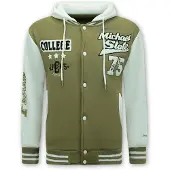 Local Fanatic Enos College vest met capuchon 905