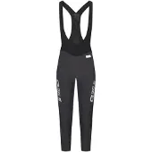 Q36.5 - Women's Dottore Hybrid Bib Tights - Fietsbroek S, grijs/zwart