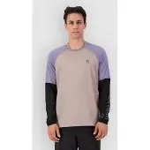 Mons Royale - Tarn Merino Bike Wind Jersey - Fietsshirt M, grijs