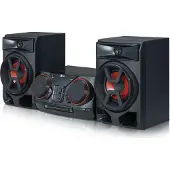 LG CK43N - XBOOM Micro-systeem, 300W geluidssysteem, Bluetooth, USB, Aux-in, TV Sync, equalizer, MP3-speler, zonder CD-speler