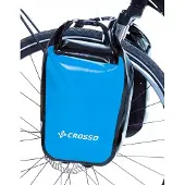 Crosso Dry 30 Fietstassen Set - Blauw - Waterproof & Rail Systeem
