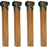 Dripio Houten poten voor lattenbodems, 4 poten, 39x5x3 cm, modern design