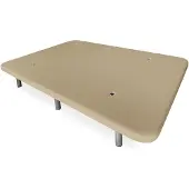 Dripio Gepolsterde basis, 105x190 cm, beige, 27 cm hoog, met 5 dwarsbalken