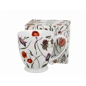 Duo Flower Meadow Mok 510 ml - Porselein, Vaatwasser- en Magnetronbestendig