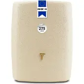 Markenlos – Wandreservoir van 275 liter in zandbeige, ideaal voor wateropslag