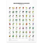 Merkloos Seizoenskalender voor Fruit en Groenten