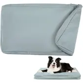 Merkloos Solidchoice - Waterdichte Hondenbed Vervangende Cover met Rits