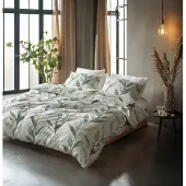 Royal Textile dekbedovertrek Urban Greenhouse - Groen - Katoen - 2-persoons (200x220 + 2st 60x70 cm)