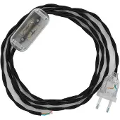 Creative Cables Braided 1.80 M Lampkabel
