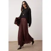 Trendyol Rok chocoladebruin