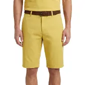 Meyer Bermuda geel B-palma regular fit effen