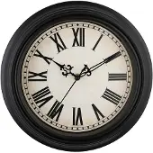 Merkloos Omgoods - Retro Wandklok, 12 Inch Stil en Klassiek