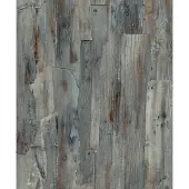Dutch Wallcoverings Vliesbehang - Ciara- Wooden Wall blauwgrijs - A62803