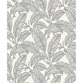Dutch Wallcoverings Vliesbehang - Attitude- Fay wit/zwart - A66402