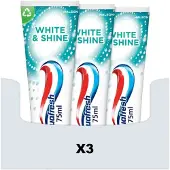 Aquafresh - Tandpasta White & Shine - 3 x 3 stuks - Voordeelverpakking
