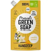 Marcel's Green Soap Handzeep Vanille & Amber Navulling (500 ml)