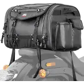 Sonstiges KEMIMOTO Motorfiets achtertas, waterdicht, 65 liter, zwart, met reflectoren