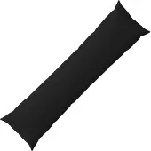 vidaXL Kussensloop HEERLEN Zwart 40 x 145 cm Stof