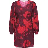 ONLY Carmakoma Carcamille Midi-jurk Dames Rood 42