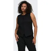 ONLY Carmakoma Carmilla Gilet Dames Zwart S-42/44