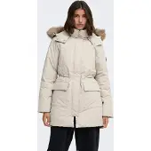 JDY Jdyvelba Lange Parka Dames Grijs Xl