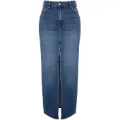 Trendyol Rok blauw denim