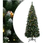 vidaXL Kunstkerstboom met 300 LED's 210 cm