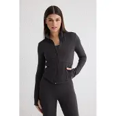 Trendyol TRENDYOLMİLLA Dames Grijs Effen Getailleerd Sport Blazers