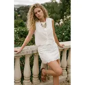 Trendyol TRENDYOLMİLLA Dames Wit Effen Kort / Mini Kokerrok- rok Rokken