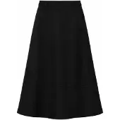 Trendyol TRENDYOLMİLLA Dames Zwart Effen Midi Skater Rokken