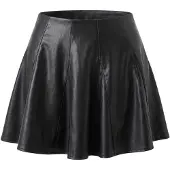 Trendyol TRENDYOLMİLLA Dames Effen Extra Kort / Super Mini Skater Rokken