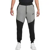 Nike Tech-fleece-joggingbroeken voor heren (Zwart/Grijs)