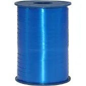 Globos Nordic krullende lint, 10 mm breed, 250 meter, blauw