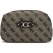 GUESS toilettas accessoiretas Samantha Toiletry Beauty Black Logo zwart