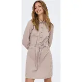 ONLY Blousejurk 'ONLNESSA' taupe