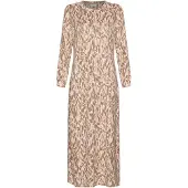 Pastunette - Nachthemd Lang - Mirage - Fleece - Bruin/Beige - Maat 36