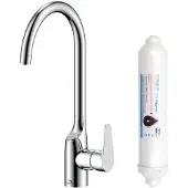 Laveo CLARO wastafelmengkraan met Amii filtratiesysteem, model BAKB098D