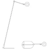 Martinelli Luce L'amica Vloerlamp