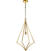 Elstead Lighting LED Hanglamp Nico | 1X E27 Max 60W | Dimbaar | Burnished Brass
