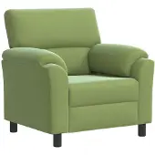 vidaXL Bank Lichtgroen 94 x 85 x 93 cm fluweel