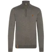 INDICODE JEANS Trui 'Nathen' donkergrijs