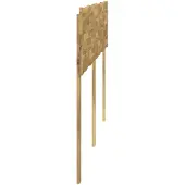 vidaXL Live Edge Hoofdbord ROSTOCK Witgewassen 200 cm