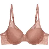 Triumph Voorgevormde bh Signature Sheer | Maat: 80B | Kleur: Bruin